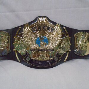 WWE Winged Eagle Championship Belt Mattel Toy Title Heavyweight Belt Hart Savage